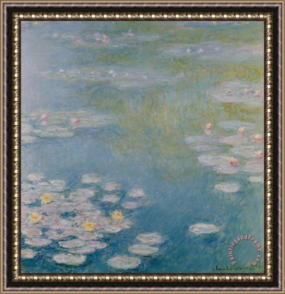Claude Monet Nympheas at Giverny Framed Print