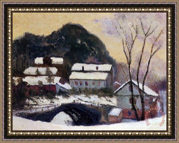 Claude Monet Sandviken Norway Framed Painting