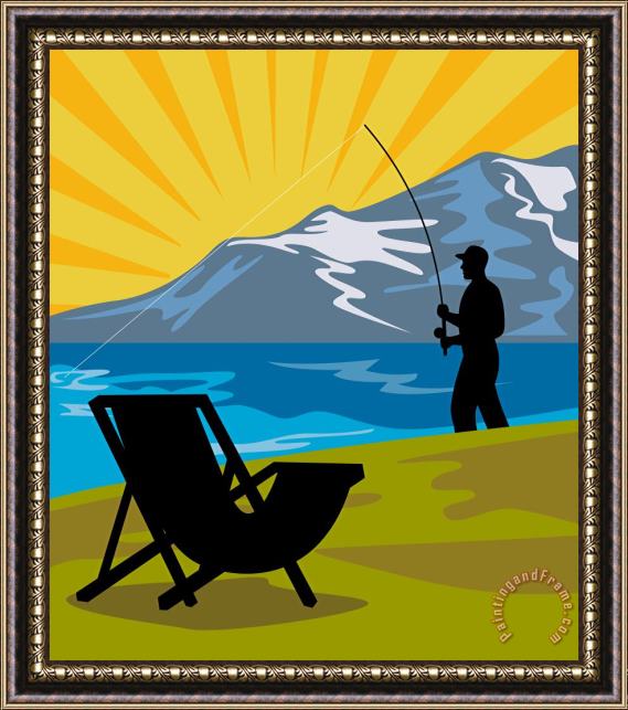 Collection 10 Fly Fishing Framed Print