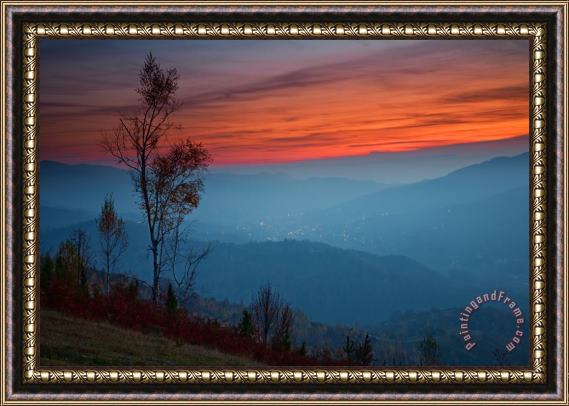 Collection 12 Autumn Twilight Framed Painting