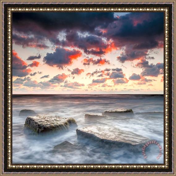 Collection 12 Boiling Sea Framed Print