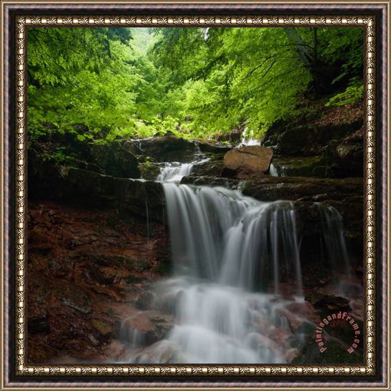 Collection 12 River rapid Framed Print