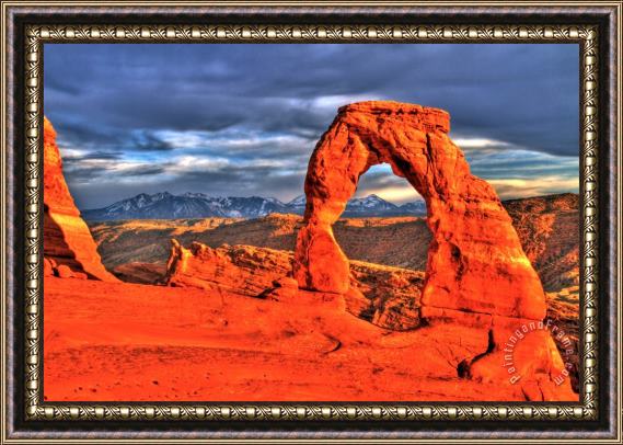 Collection 14 The Arches Eye Framed Painting