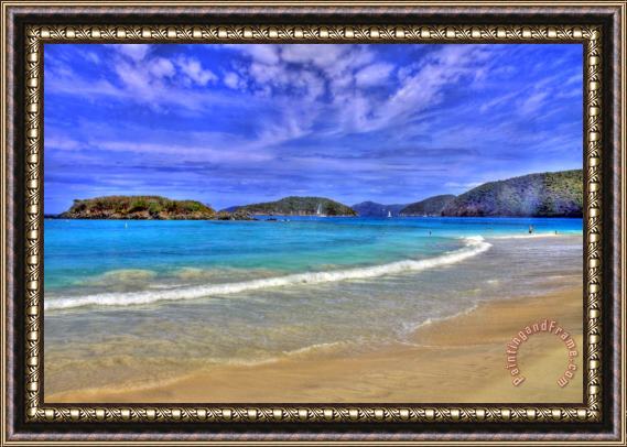 Collection 14 White Sands Beach Framed Painting