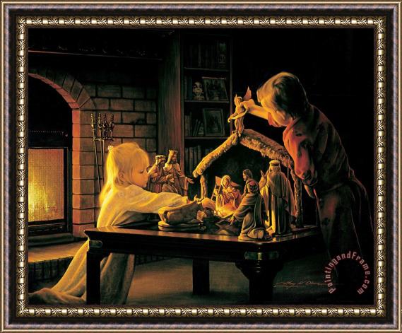 Collection 2 Angels Of Christmas Framed Print