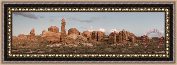 Collection 6 Arches Panorama Framed Painting