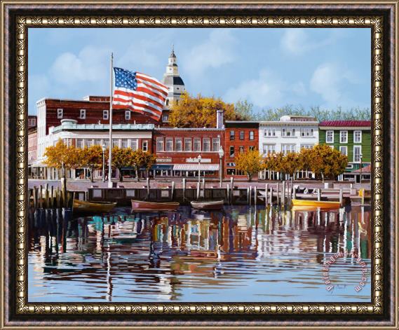 Collection 7 Annapolis Framed Painting