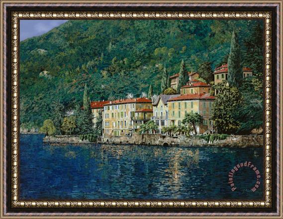 Collection 7 Bellano on Lake Como Framed Painting
