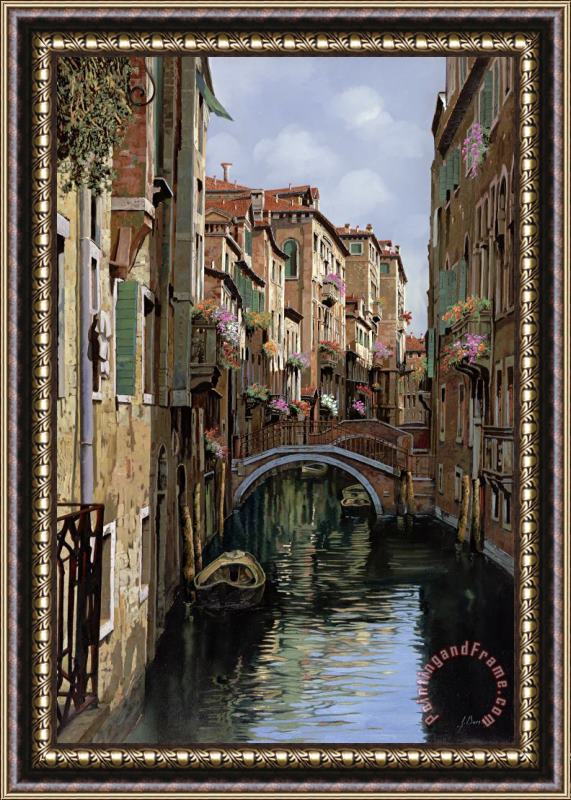 Collection 7 I Ponti A Venezia Framed Painting