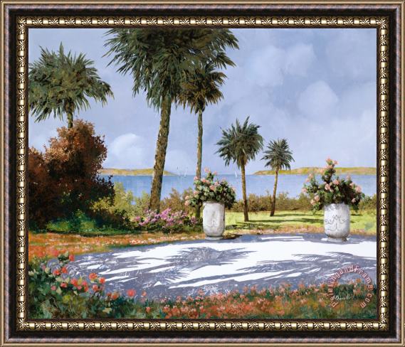 Collection 7 Il Giardino Delle Palme Framed Painting