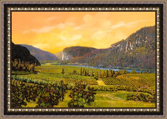 Collection 7 La Vigna Sul Fiume Framed Painting