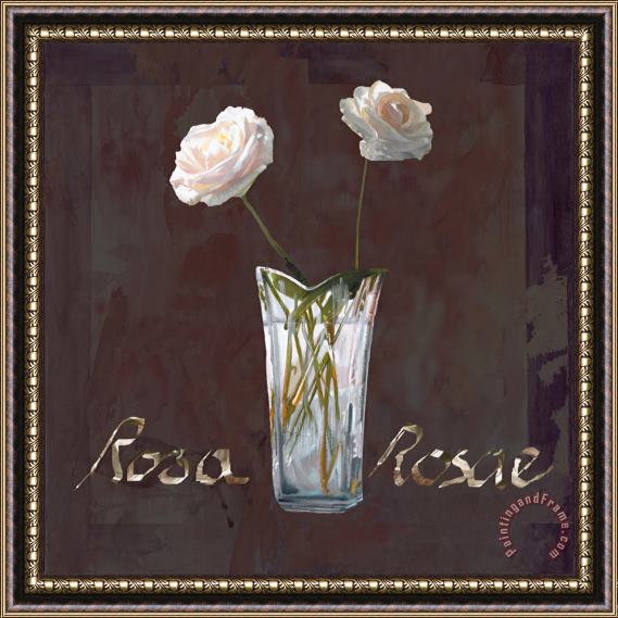 Collection 7 Rosa Rosae Framed Painting