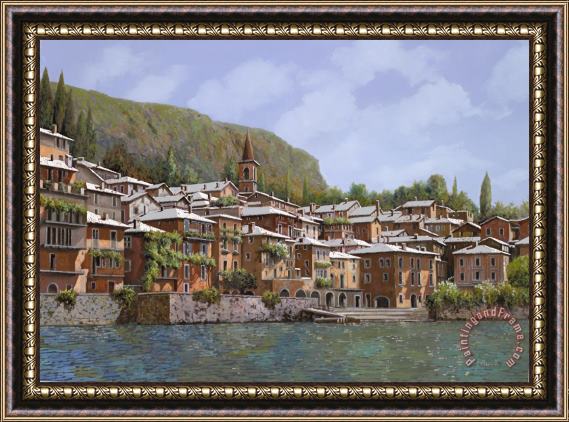 Collection 7 Sul Lago di Como Framed Painting