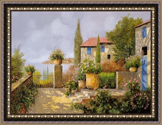 Collection 7 Uno Sguardo Sul Mare Framed Painting