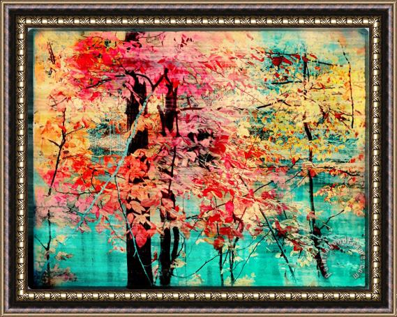 Collection 8 Autumn tapestry Framed Print