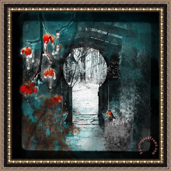 Collection 8 Doorway to spring Framed Painting