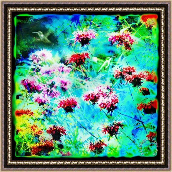 Collection 8 Summer wings Framed Painting