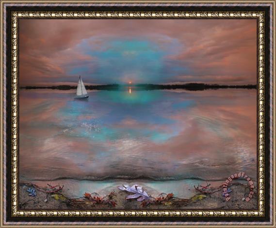 Collection 8 Waters edge Framed Painting