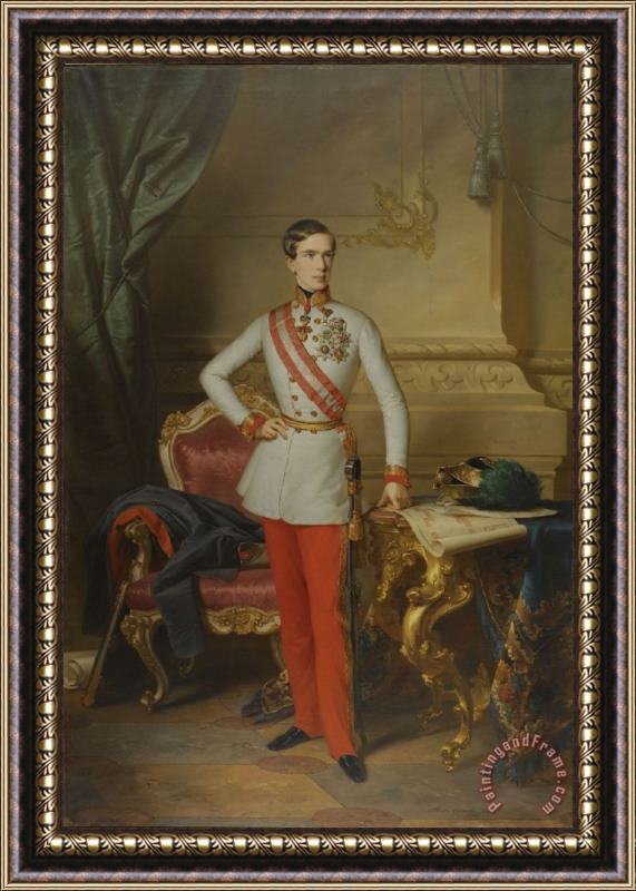Collection Anton Einsle Kaiser Franz Joseph I Framed Print