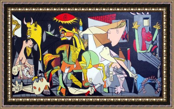 Collection Guernica Framed Painting