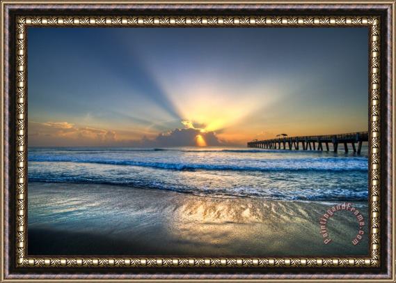 Collection Heaven's Door, Sunrise Framed Painting