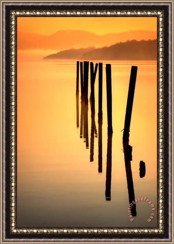 Collection Loch Lomond Sunrise Framed Painting