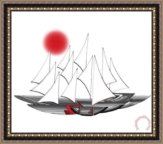Collection Sailings Framed Painting