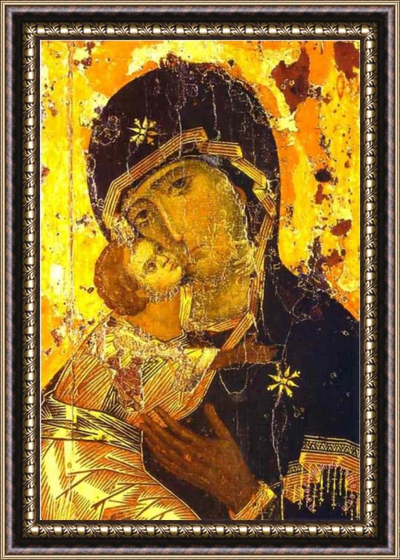 Collection Saint Mary Or Virgin Mary Framed Painting