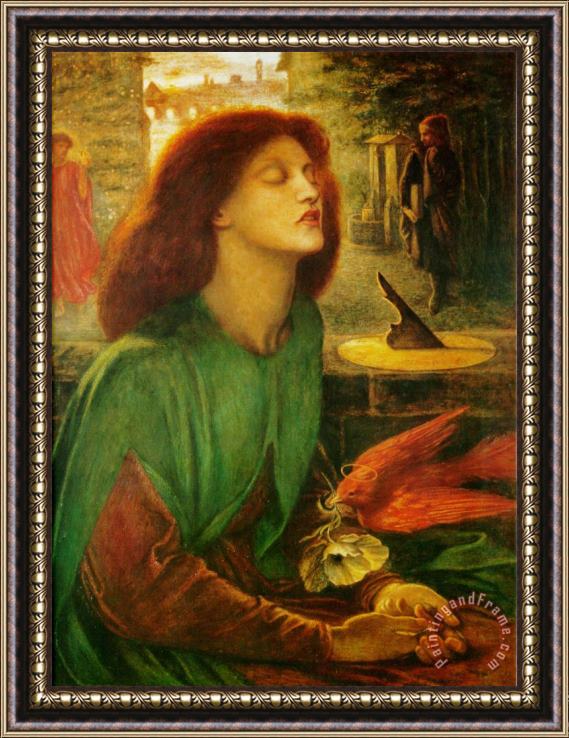 Dante Gabriel Rossetti Blessed Beatrice Framed Print