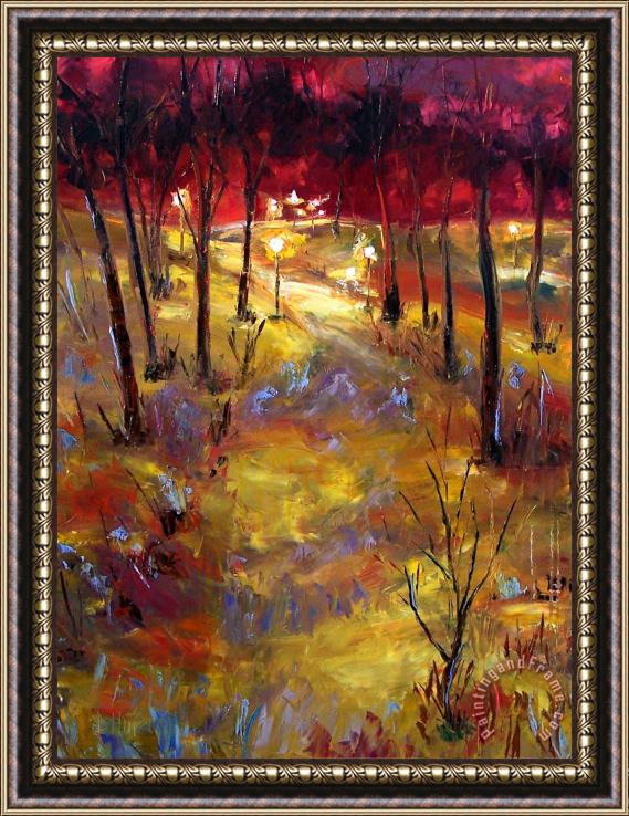 Debra Hurd Mid Winter Framed Painting