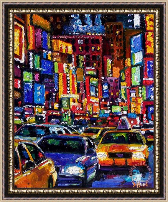 Debra Hurd New York City Framed Painting