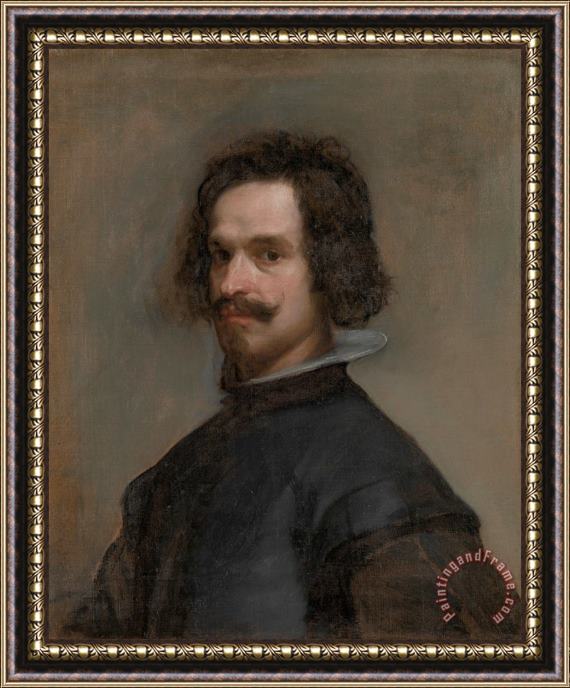 Diego Velazquez Portrait of a Man Framed Painting