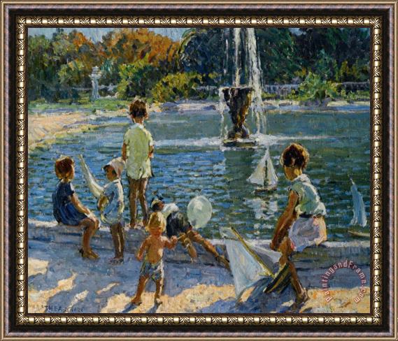 Dorothea Sharp The Playground Framed Painting