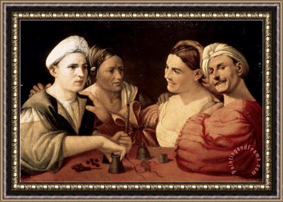 Dosso Dossi The Magicians Framed Print