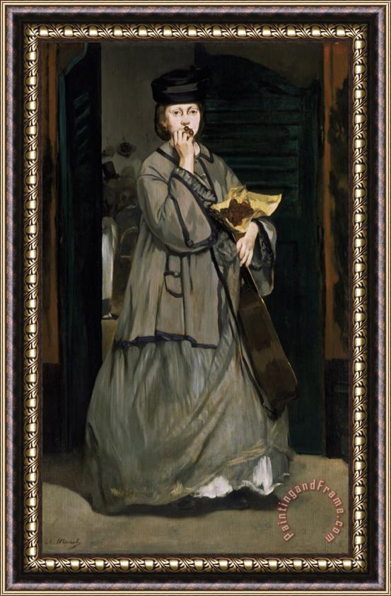 Edouard Manet Street Singer Framed Painting
