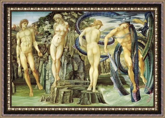 Edward Burne Jones Perseus And Andromeda Framed Print