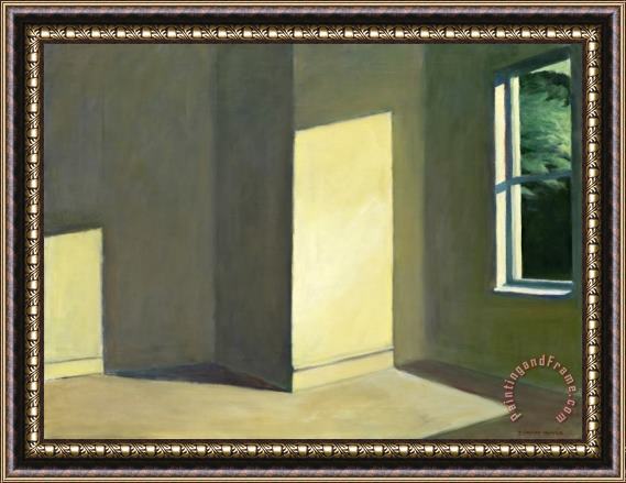 Edward Hopper Sun in an Empty Room Framed Print