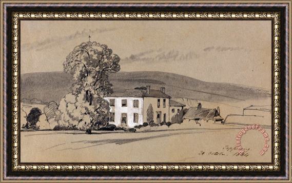 Edward Lear Peppering. 20 October. 1834 Framed Painting