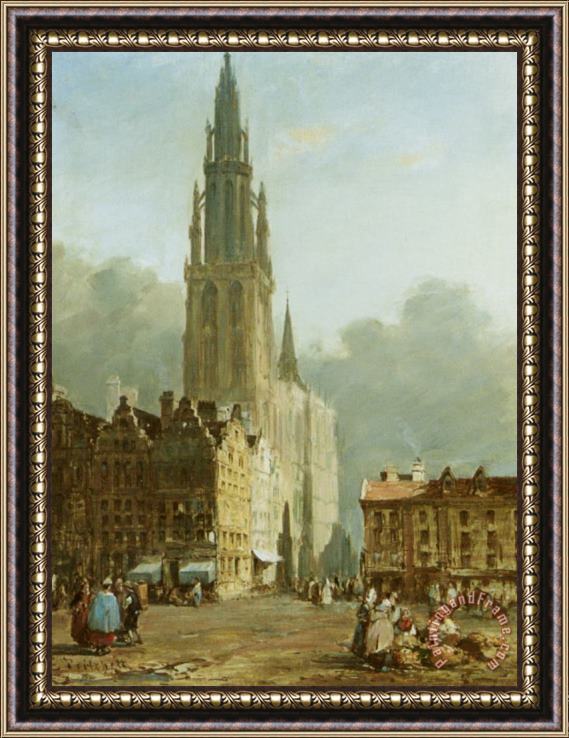 Edward Pritchett Antwerp Framed Print