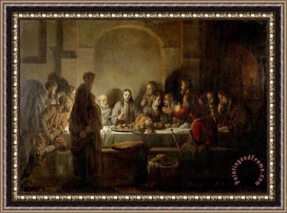 Eeckhout, Gerbrand Van Den Last Supper Framed Print