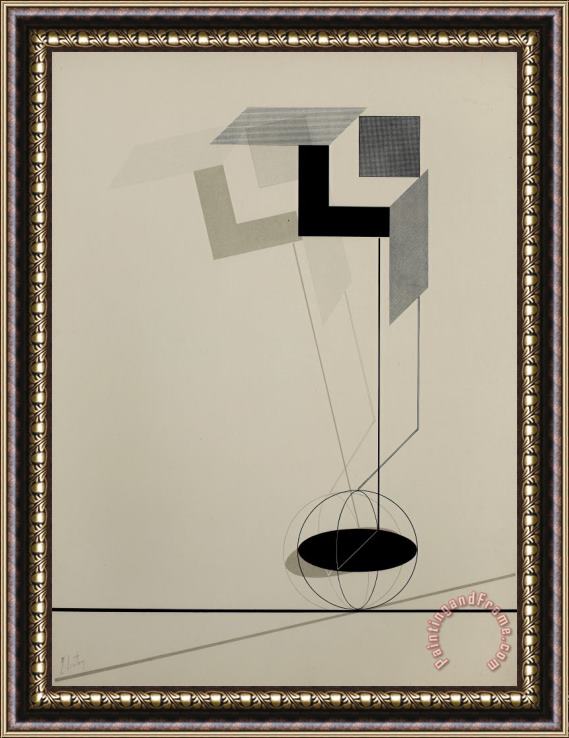 El Lissitzky Kestnermappe Proun, Rob. Levnis And Chapman Gmbh Hannover 2 Framed Print