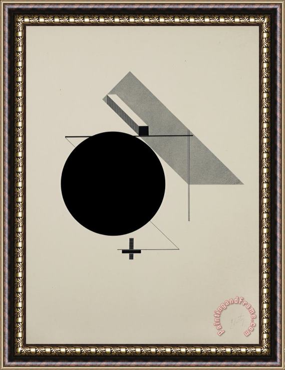 El Lissitzky Kestnermappe Proun, Rob. Levnis And Chapman Gmbh Hannover 5 Framed Painting