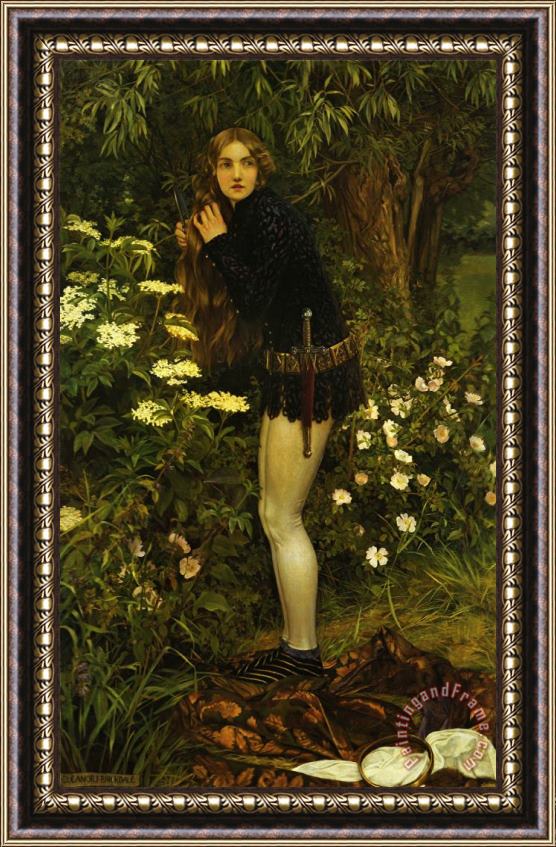 Eleanor Fortescue Brickdale The Little Foot Page Framed Print
