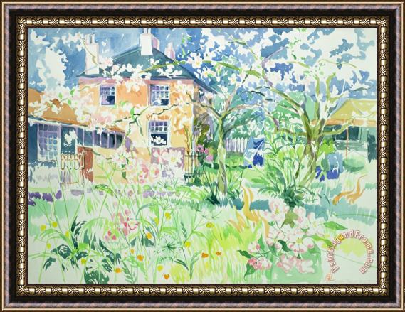 Elizabeth Jane Lloyd Apple Blossom Farm Framed Print