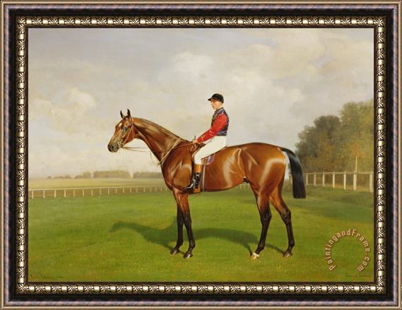 Emil Adam Diamond Jubilee Winner Of The 1900 Derby Framed Painting