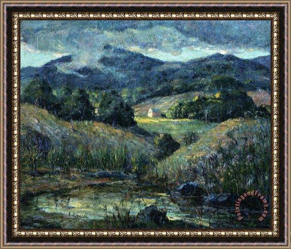 Ernest Lawson Approaching Storm Framed Painting