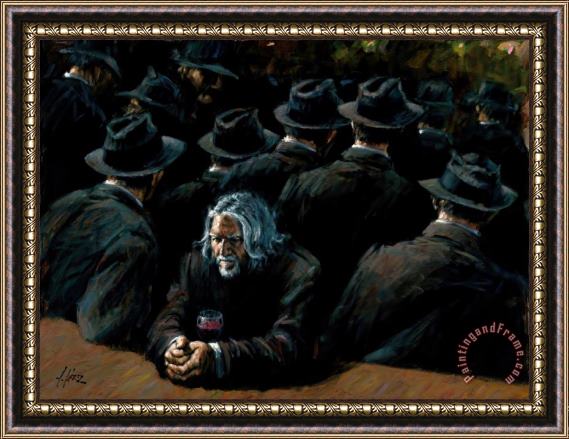 Fabian Perez Untitled II Framed Print Fabian Perez Untitled II Framed Print