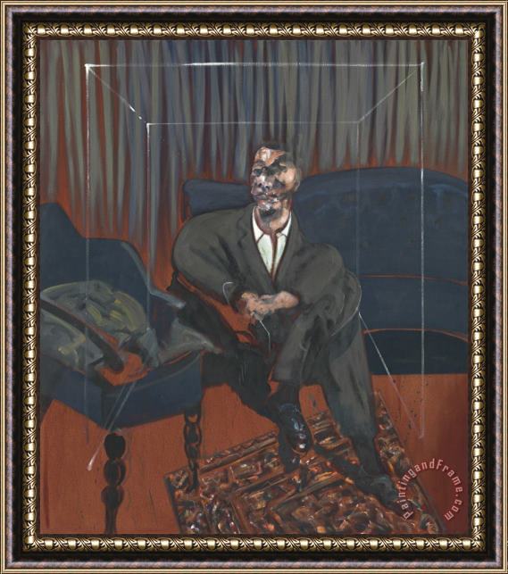 Francis Bacon Seated Figure, 1961 Framed Painting