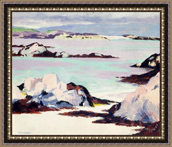 Francis Campbell Boileau Cadell Island of Iona Framed Print
