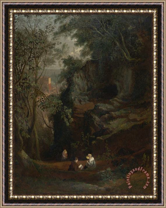 Francis Danby Landscape Near Clifton Framed Painting